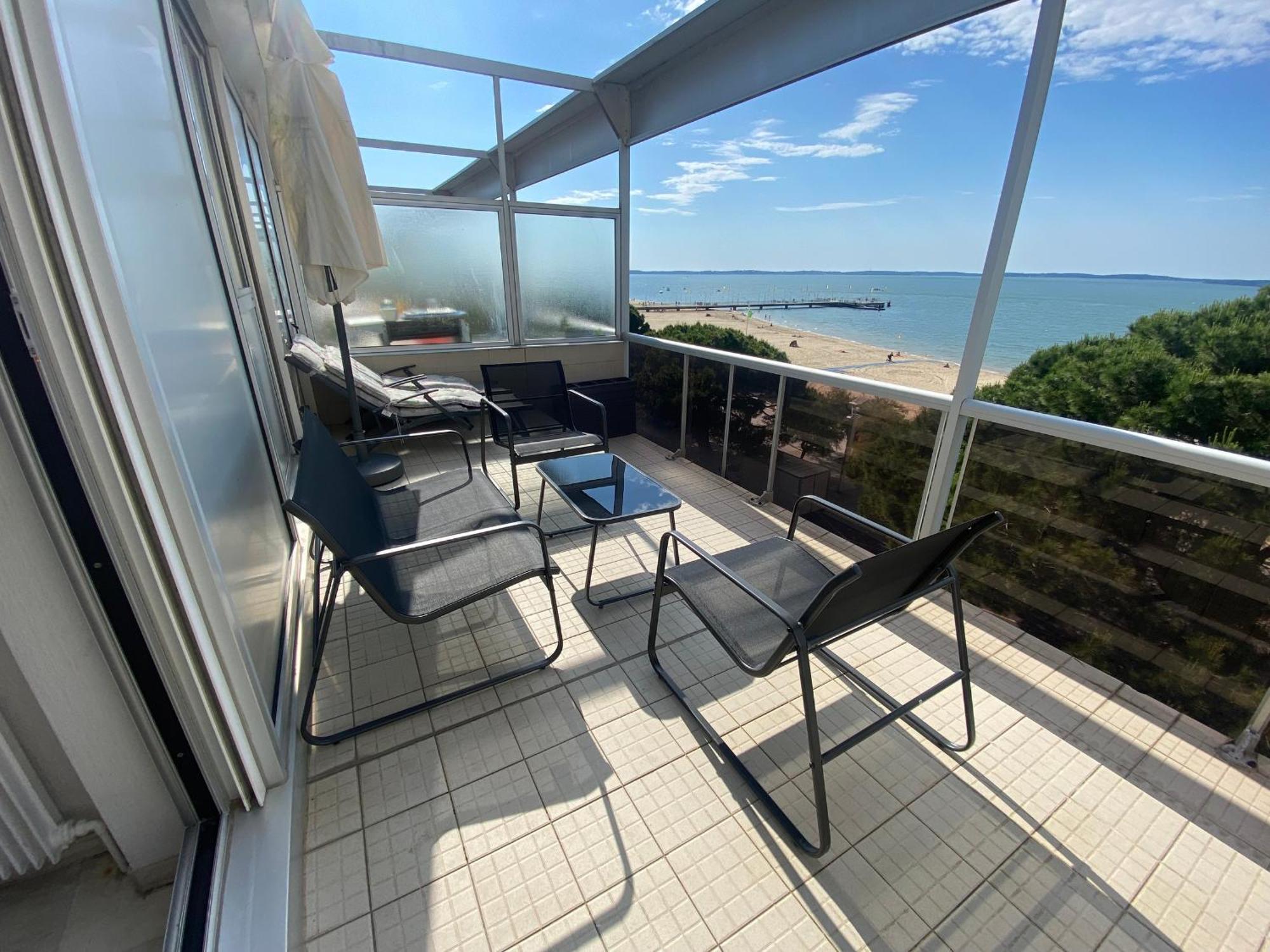 Apartmán Superbe T3 Centre Arcachon Avec Parking Et Wifi - Fr-1-374-59 Exteriér fotografie